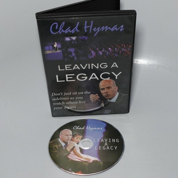 Leaving A Legacy, by a Leading Motivational Speaker Chad Hymas, DVD - Picture 1 of 7